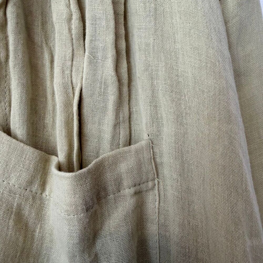 Free People Dried Aloe Green The Voyager Mini Dress Women's Size Large NWT - Picture 6 of 6